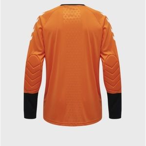 HUMMEL GOALKEEPER GOALIE JERSEY WITH PADDED ELBOWS SZ L EUC